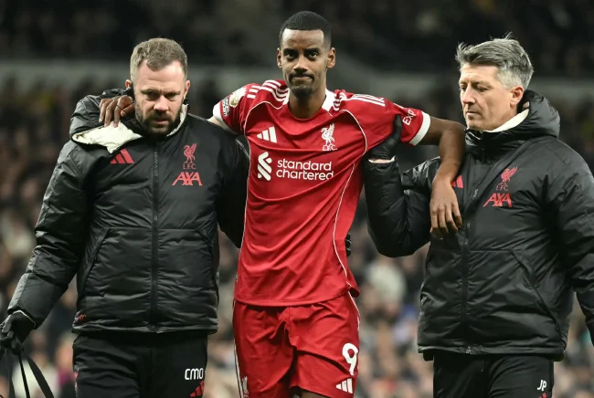 利物浦前卫伊萨克腓骨骨折无法出场